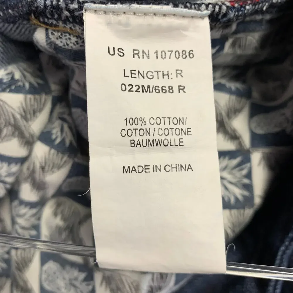 PAUL SMITH Size 36 Blue Contrast Stitch Cotton Straight Japanese Selvedge Jeans